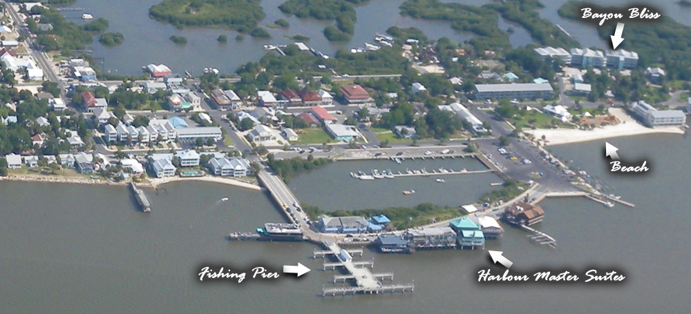 an overview photo of Cedar Key